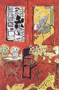 Large Red Interior (mk35) Henri Matisse